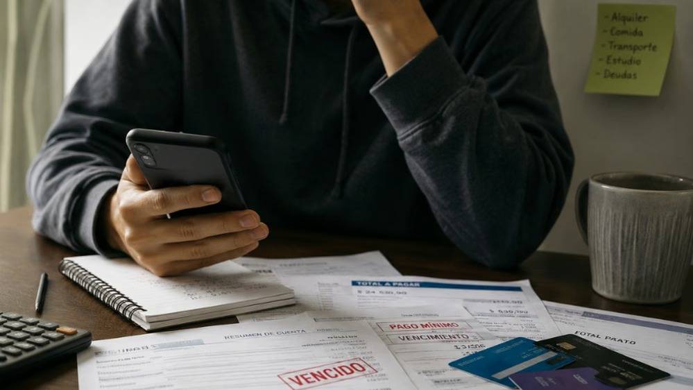 Un informe advierte que el 72% de los menores de 40 años se queda sin ingresos antes de fin de mes