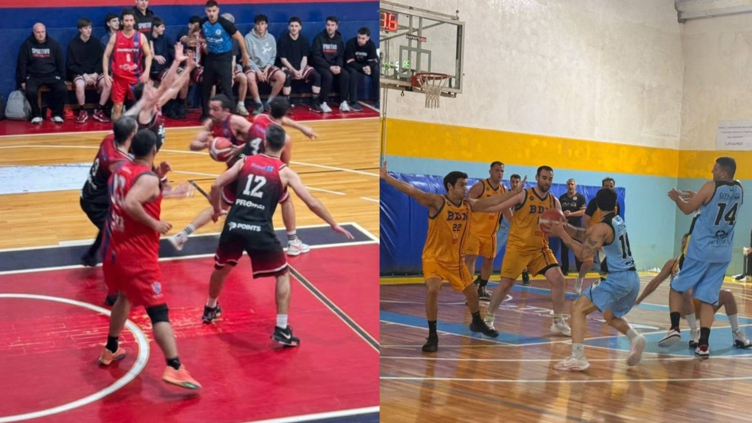 Un inicio de 10 tuvieron Pellegrini y Caza y Pesca en las series semifinales de la LBB Bronce