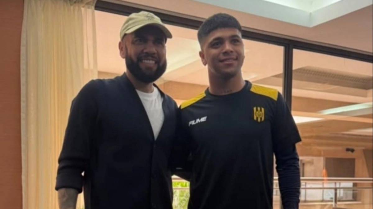 Dani Alves no le trajo suerte, Olimpo cayó en la trampa y la foto que Braian Guille, hoy, no quiere recordar