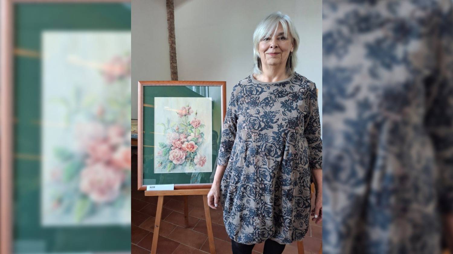 Inauguraron una muestra en Italia en homenaje a la artista plástica Elisabeth Thenée de Casas