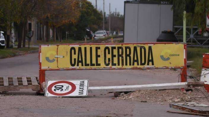 Por obras de mantenimiento: cuáles son los cortes de calles programados para esta semana