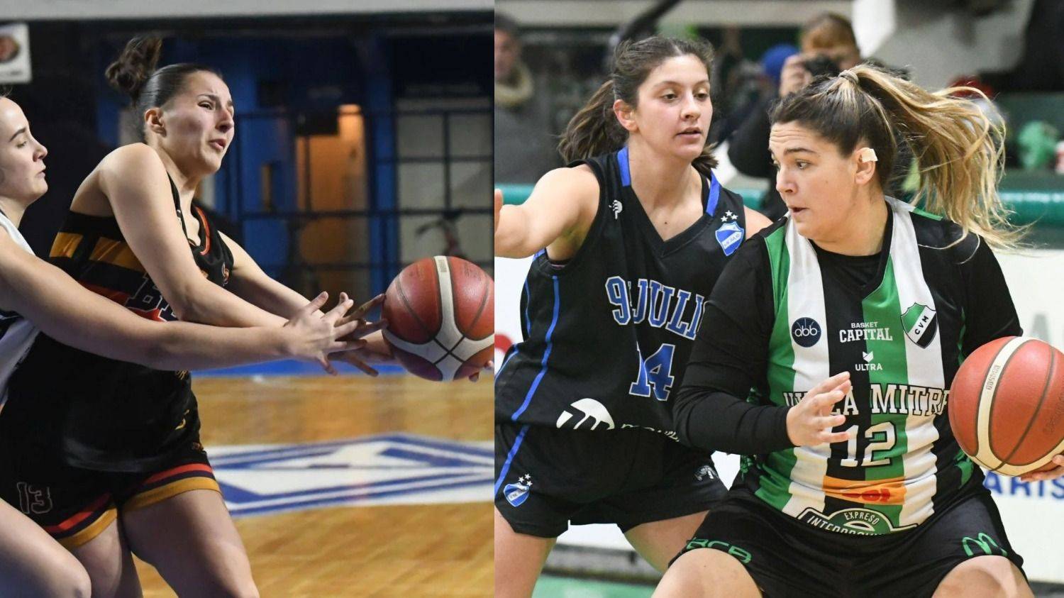 Bahiense-Estudiantes y Villa Mitre-9 de Julio inician las semifinales de la LBB Oro Femenino 