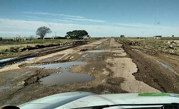 Un reclamo histórico: nuevo pedido para pavimentar la ruta 60 a la altura de Huanguelén
