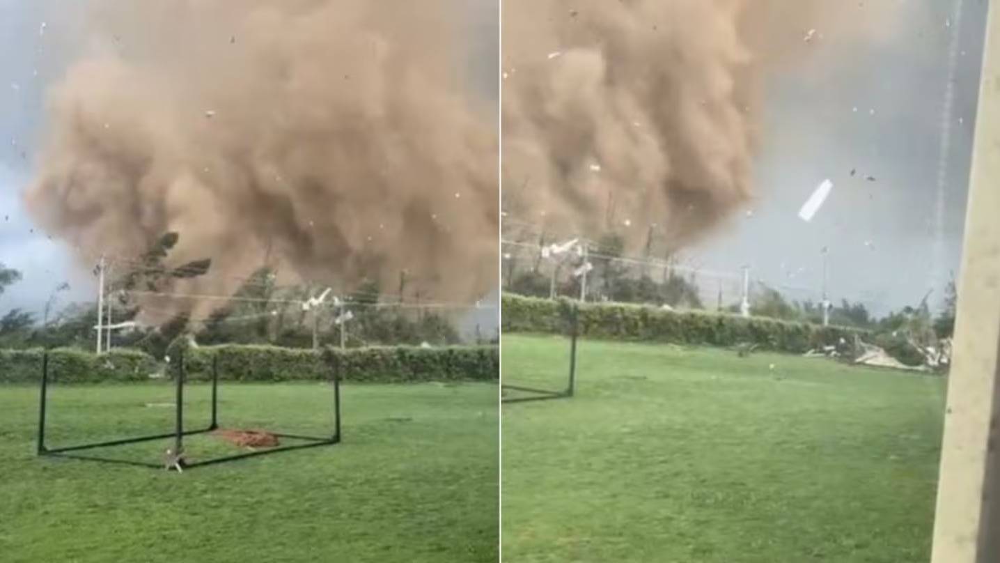 Emergencia en Chile: un tornado destruyó un colegio y provocó daños en una zona residencial