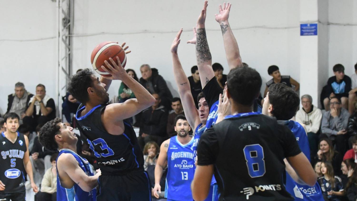 9 de Julio repitió ante Argentino y es el segundo clasificado a las semifinales de la LBB Plata