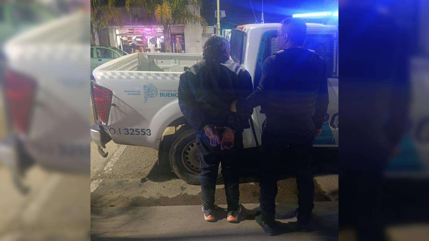 Aprehendieron a un hombre acusado de agredir a una mujer en la vía pública