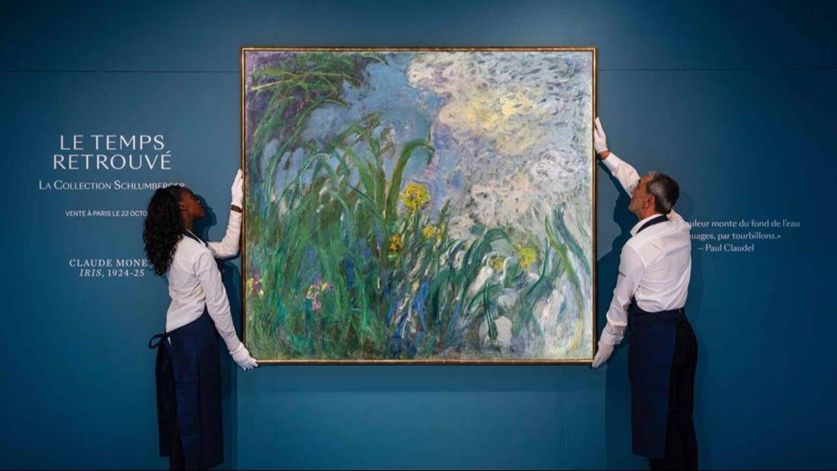 Una obra de Monet que llevaba décadas oculta rompe un récord histórico en Francia
