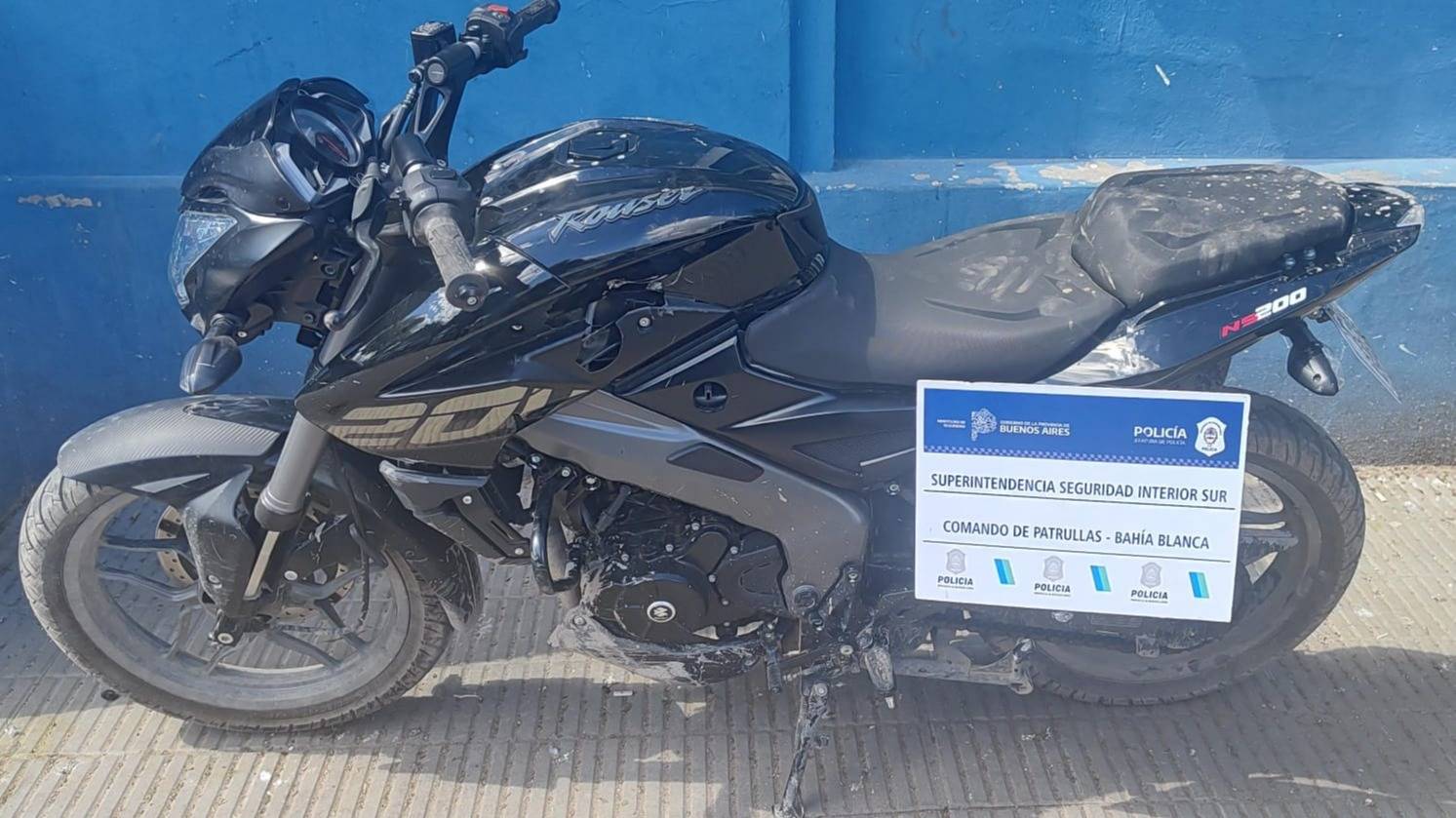 Detienen a un joven de 17 años por circular en una moto con pedido de secuestro