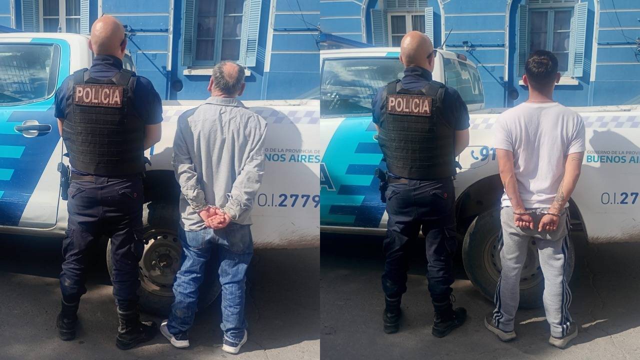 Dos detenidos en el barrio Kilómetro 5: iban en un auto con una pistola, municiones y un cuchillo