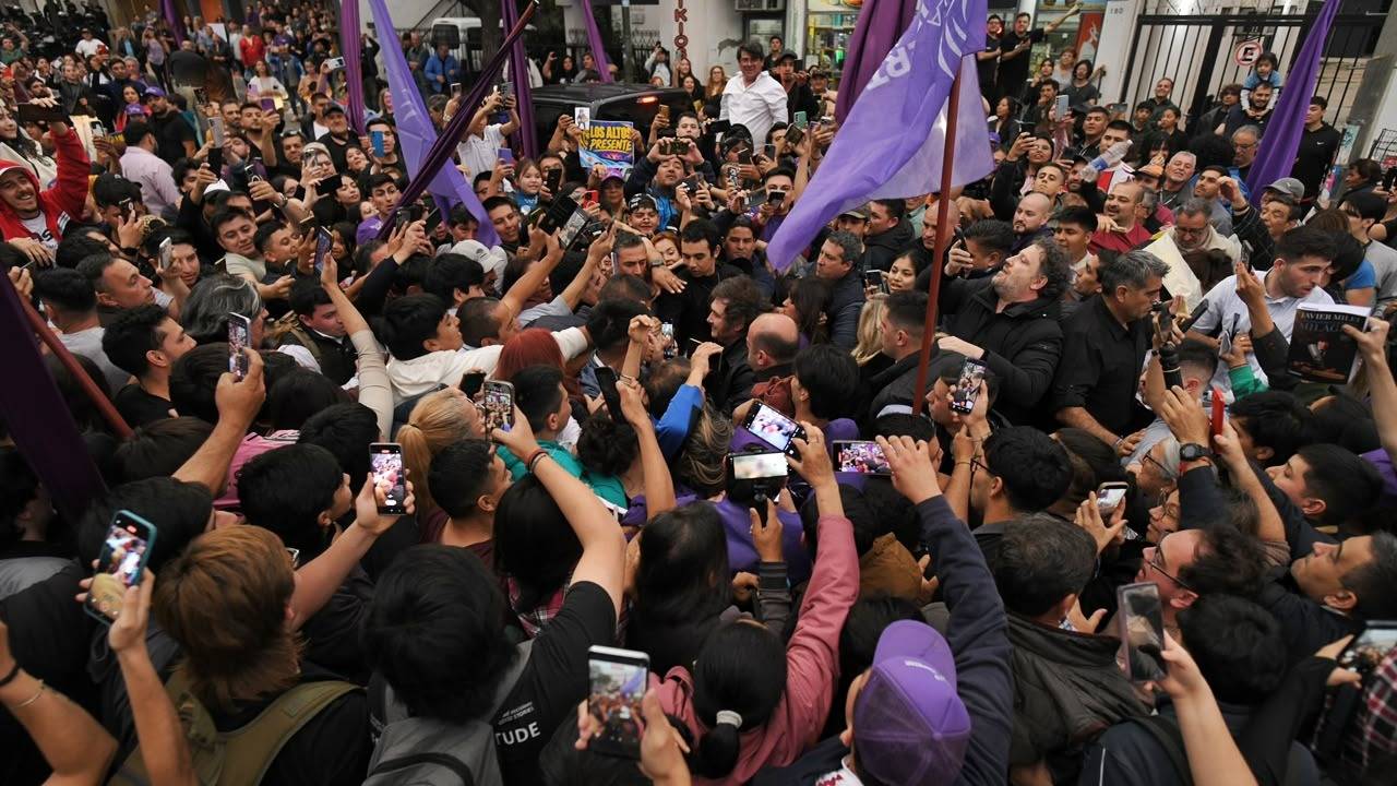 Milei viajó a Catamarca y mantuvo un encuentro con la militancia libertaria