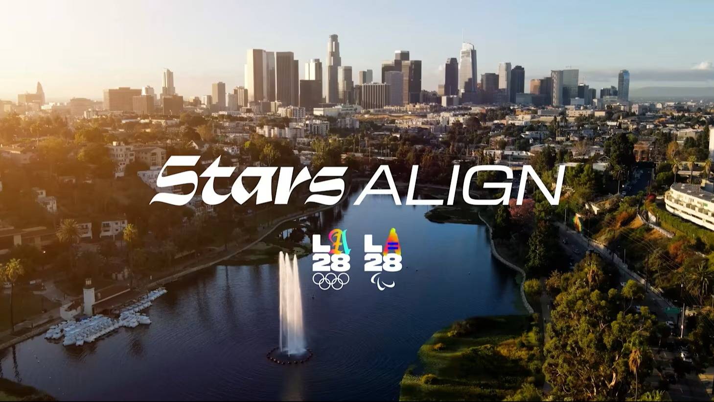 Estados Unidos lanzó el eslogan oficial de los próximos Juegos Olímpicos: "Las estrellas se alinean"