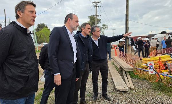 Image accompanying Katopodis en Bahía: "La obra del Maldonado es la más importante que se está ejecutando en el país", from La Nueva Provincia