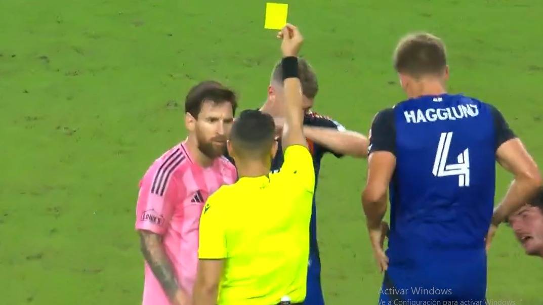 Inter Miami empató en el último minuto y Messi no podrá jugar el próximo partido