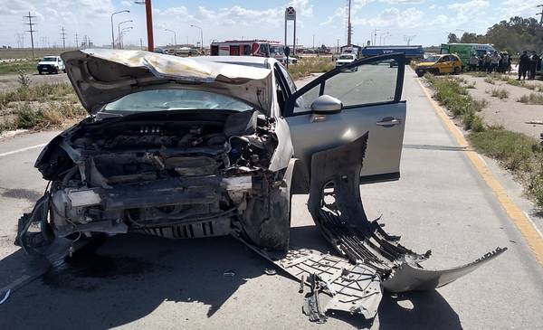 Cuatro heridos en un accidente en el cruce entre la ruta 3 y la 252 ...