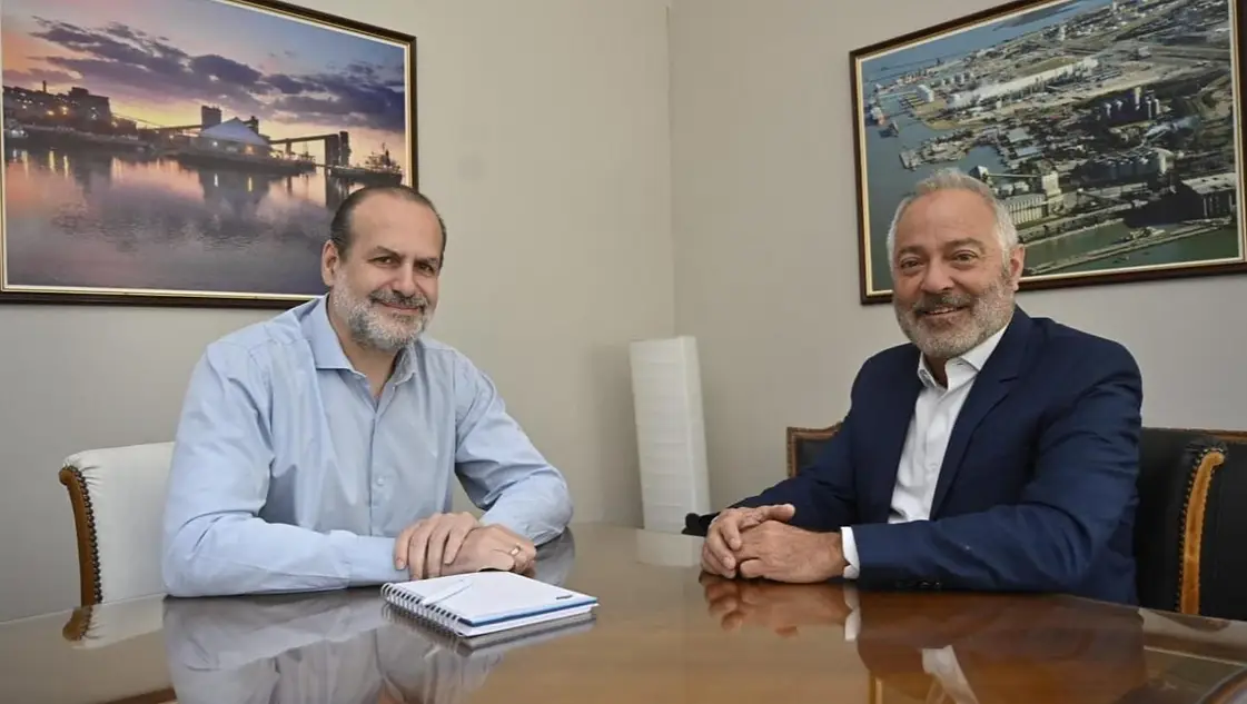 Susbielles se reunió con Liberman: "El futuro lo construimos con el aporte de todos"