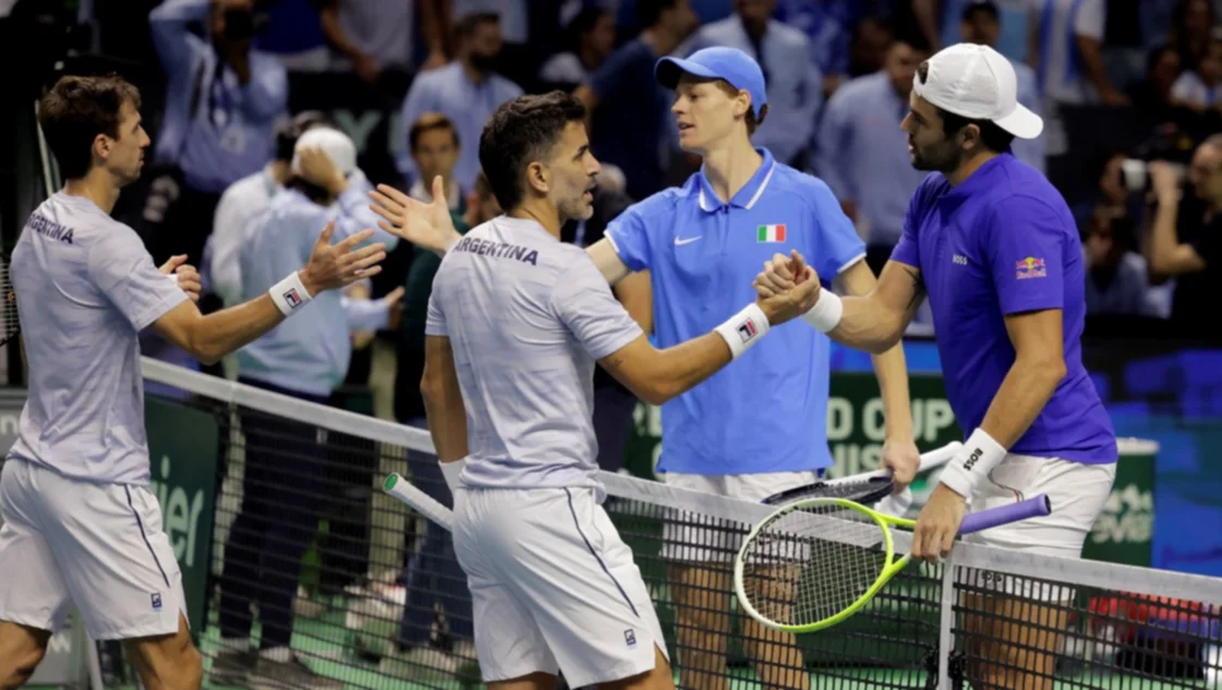 Copa Davis: Argentina cayó en dobles ante Italia y no pudo avanzar a semifinales