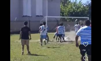 Incidentes en un partido de fútbol juvenil entre Rosario y San Francisco