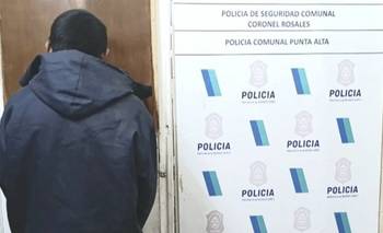 Lo detuvieron por amenazar a su madre y una tía con un cuchillo