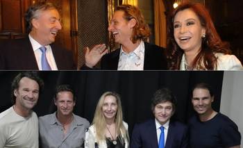 David Nalbandian, del spot "Dolores Argentina" para Cristina Kirchner a la foto abrazado con los Milei