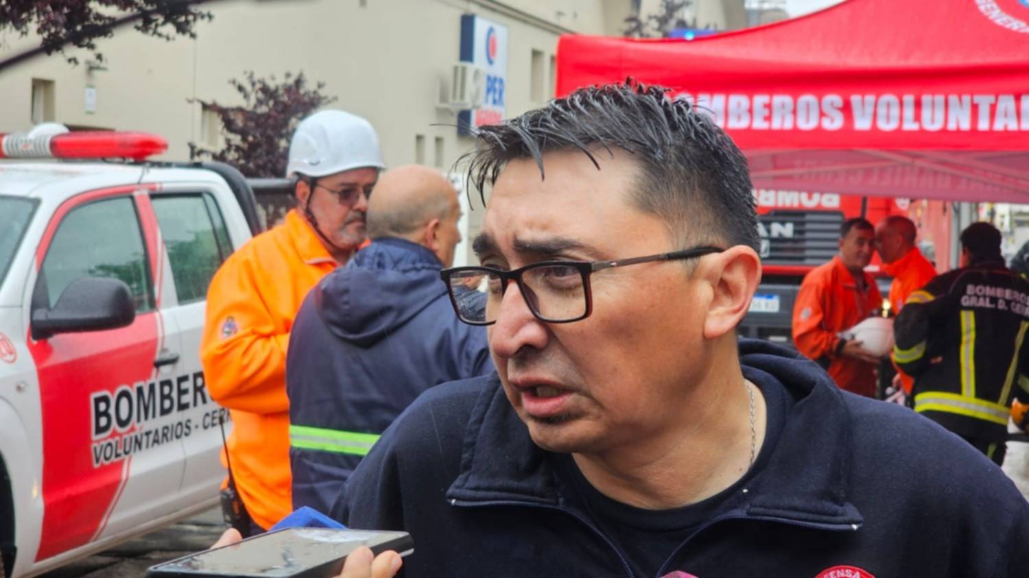 Incendio en la Coope: "A simple vista, la estructura está bien", aseguraron desde Defensa Civil