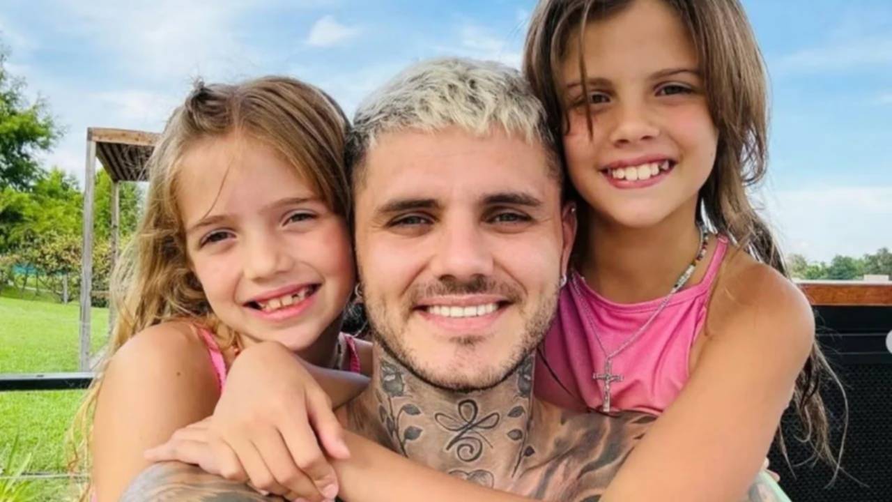 Mauro Icardi retirará a sus hijas del colegio con acompañamiento judicial: la reacción de Wanda Nara