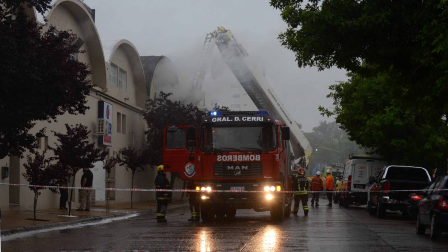 Comunicado de La Coope tras el incendio: "En cuanto sea posible comenzarán los trabajos de limpieza"