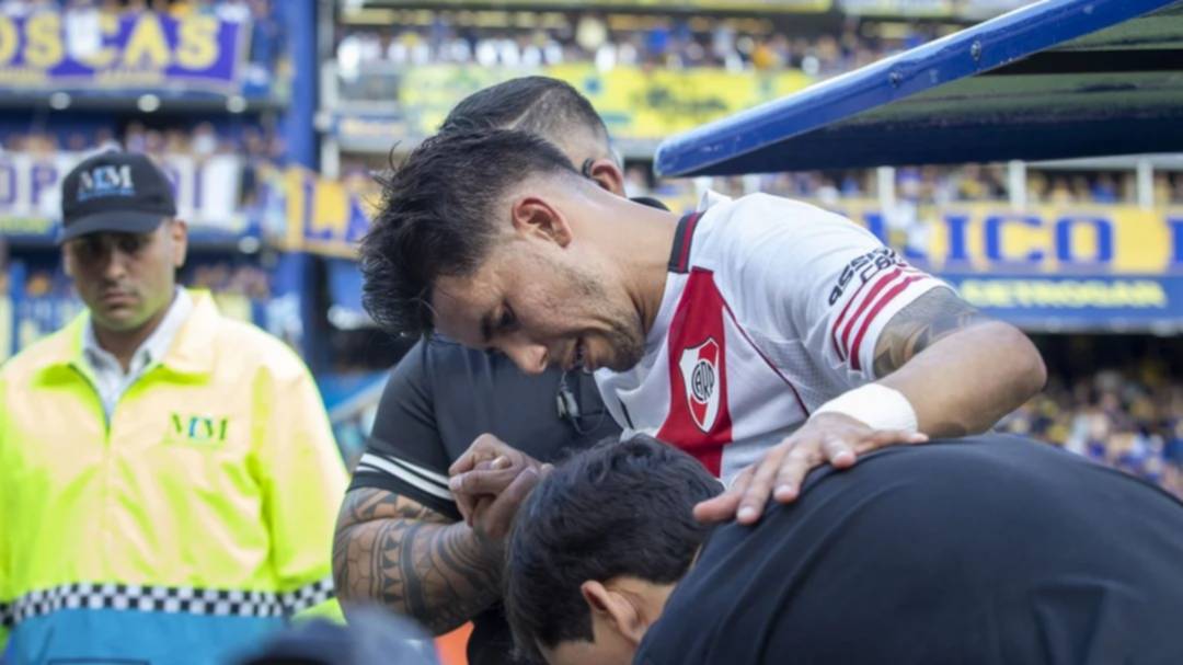 Maximiliano Meza sufrió una grave lesión y tendrá que ser operado nuevamente