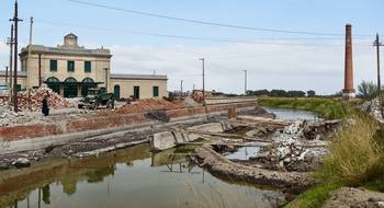 Un nuevo puente sobre el arroyo Napostá Un nuevo puente sobre el arroyo Napostá