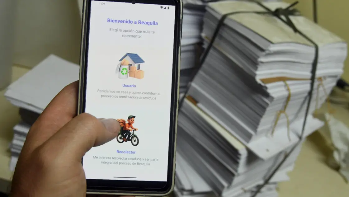 La app bahiense que conecta vecinos y recolectores al estilo Uber