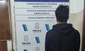 Detuvieron a un hombre por pegarle a la madre