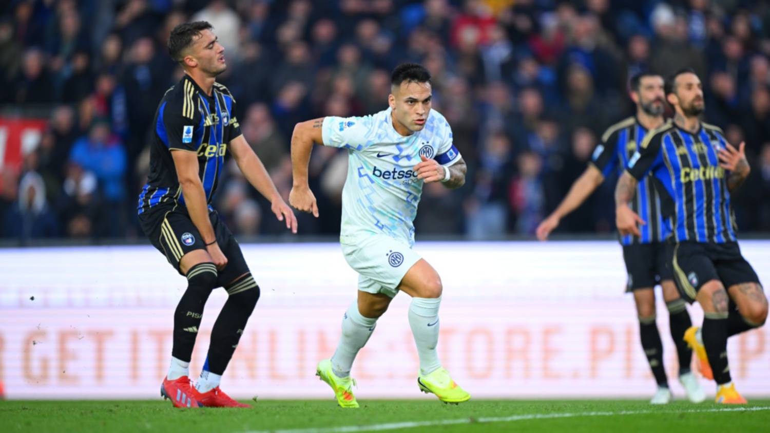 Lautaro le dio la victoria a Inter con dos goles y sigue haciendo historia en el club italiano