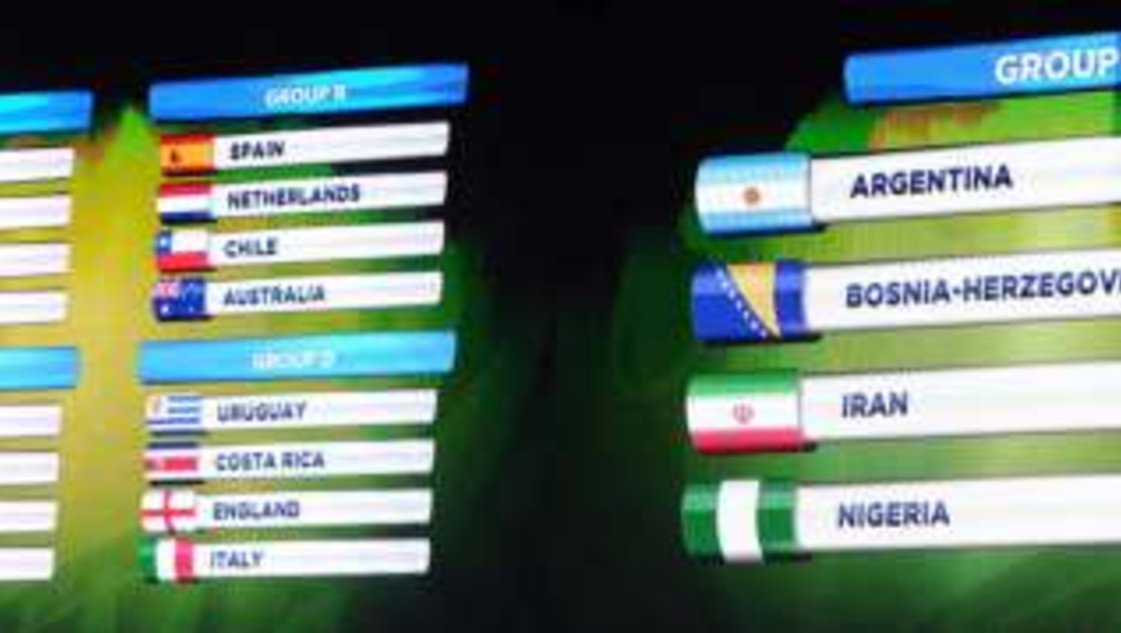 Mundial de Brasil 2014: Argentina quedó en el grupo F junto con Bosnia, Irán y Nigeria Mundial de Brasil 2014: Argentina quedó en el grupo F junto con Bosnia, Irán y Nigeria
