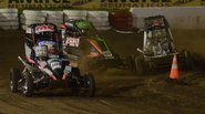 Esteban Mancini volvió a ganar y es el único líder del Estival de Midget 2015/16