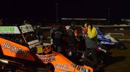 Esteban Mancini volvió a ganar y es el único líder del Estival de Midget 2015/16