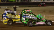 Esteban Mancini volvió a ganar y es el único líder del Estival de Midget 2015/16