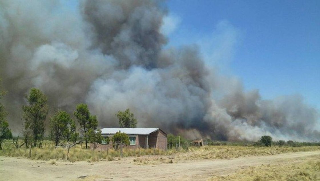 Río Negro: combaten un incendio que consumió más de 270.000 hectáreas