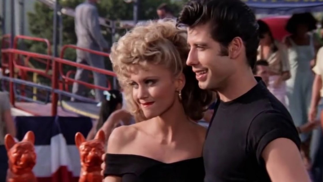 Disfraz de Sandy (última escena) en la película Grease, disfraz de