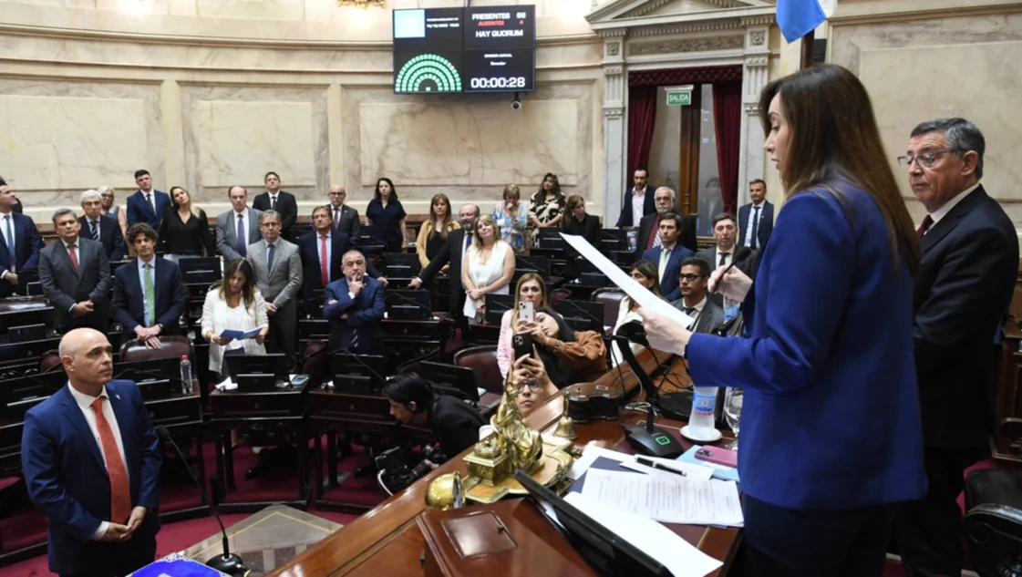 Finalmente, La Libertad Avanza logró designar al presidente provisional del Senado Finalmente, La Libertad Avanza logró designar al presidente provisional del Senado