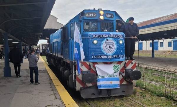 "Todos por Bahía Blanca": el Tren Solidario llega con donaciones a la ...