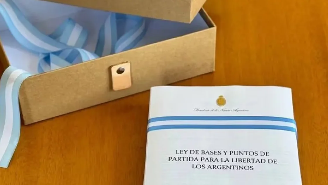 Ley Ómnibus: el texto completo que envió Milei al Congreso Ley Ómnibus: el texto completo que envió Milei al Congreso