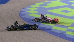 Colapinto chocó en la primera curva del Gran Premio de Qatar y repitió Max Verstappen