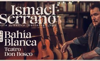Ismael Serrano llega mañana a Bahía: una cita imperdible en el Don Bosco