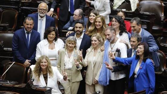 Fuego cruzado en Diputados: cánticos e insultos entre libertarios y peronistas en la jura