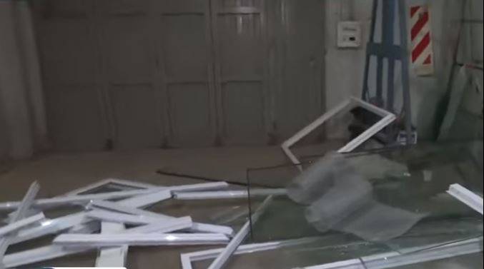 Villa Ressia: destrozos millonarios y mensaje amenazante en un taller