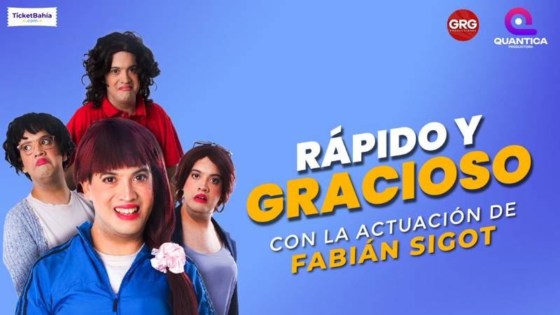 Humor sin frenos: Fabián Sigot llega con “Rápido y Gracioso”