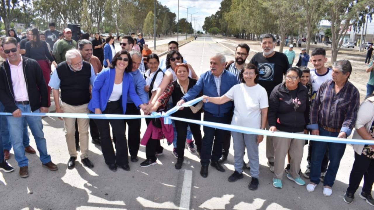 Patagones: inauguraron una obra vial clave para el acceso a la ciudad