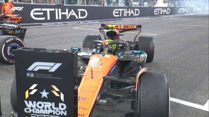 ¡Hay campeón! Lando Norris, el rey de la F1; ganó Verstappen y Colapinto terminó último