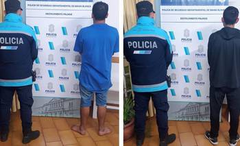 Capturan a dos hombres en La Falta: se sospecha que son los autores de un robo en el macrocentro