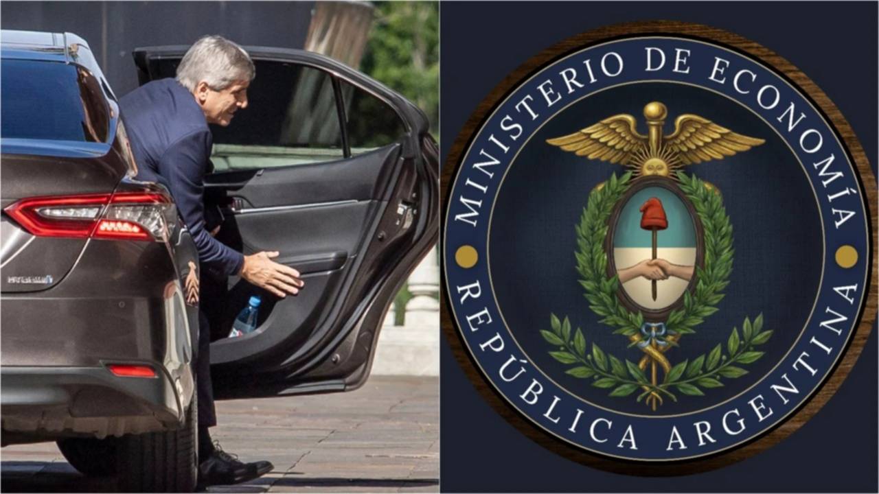 ¿Por qué Luis Caputo cambió el escudo oficial del Ministerio de Economía?