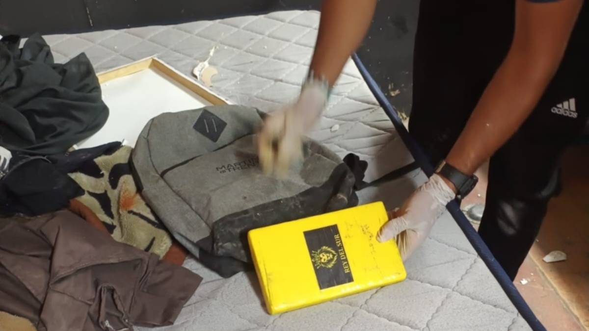 Allanamiento en Punta Alta: cómo llegaron a secuestrar un ladrillo de cocaína